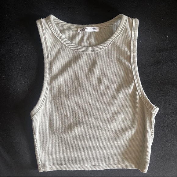2pcs Basic rib tank top slightly cropped - Picture 8 of 8